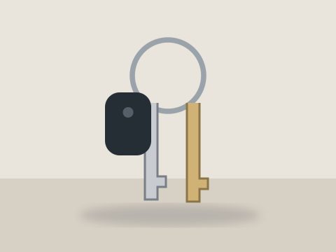 Keys from accueil — demo